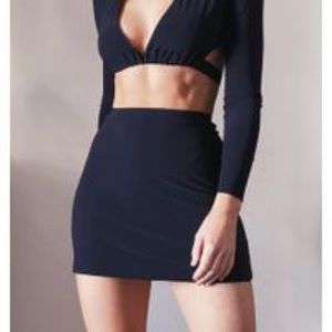 Aym studios Georgie skirt with shorts xs NWT